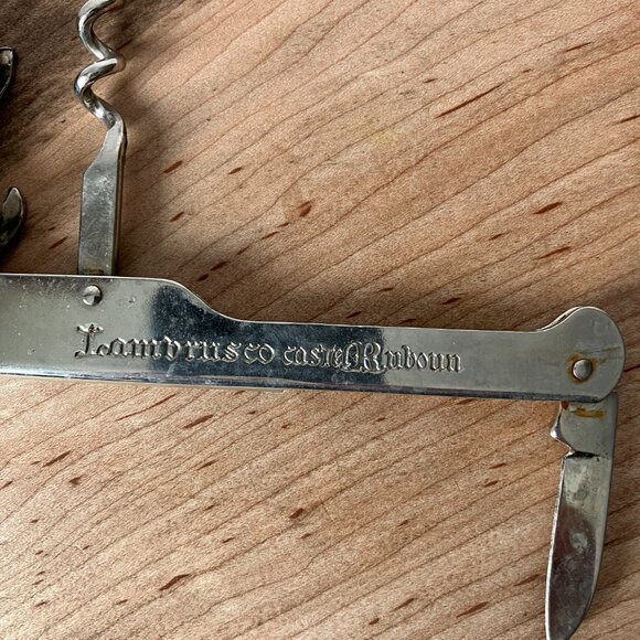 Wicked Pissah Opener & Vintage Pastene Somerville MA Corkscrew & Bottle Opener - Picture 5 of 6